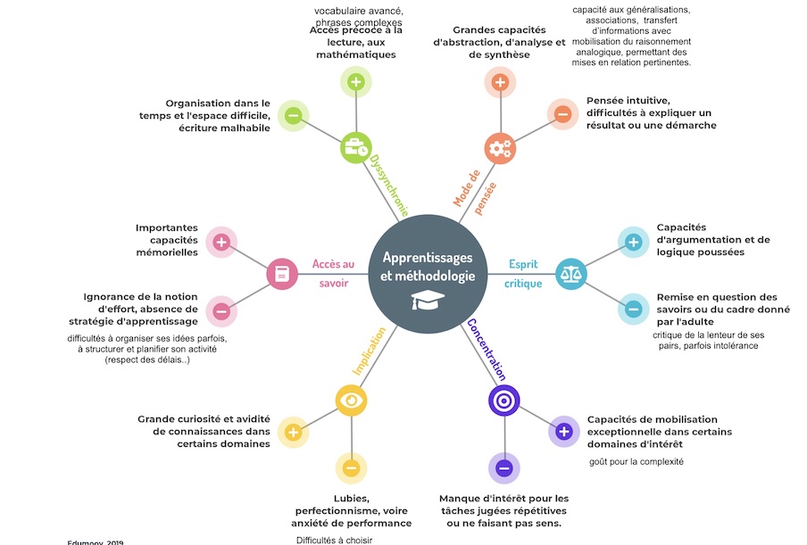 carte mentale d'après Edumoov, 2019